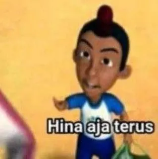 🖕 Mei Mei Upin & Ipin Hina aja terus telegram sticker