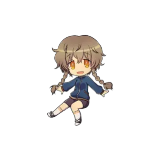 Steins;Gate Randomness whatsapp stickers