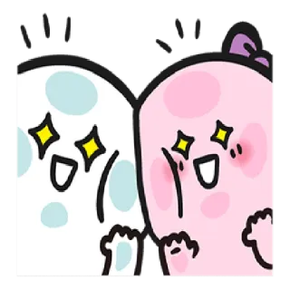 😍 cute, characters, stickers, animated, kawaii telegram sticker