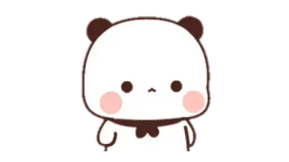 🍩 panda, cute, animal, cartoon, kawaii, bear telegram sticker
