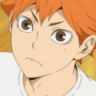 ☀️ Hinata Shoyo Haikyuu!! anime, haikyuu, hinata shoyo, volleyball, cartoon, sports telegram sticker