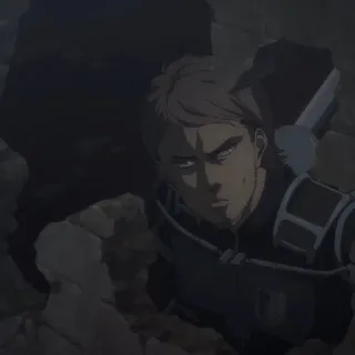 🐎 Jean Kirstein Attack on Titan Jean Kirstein, L'Attacco dei Giganti, Anime, Guerra, Militare telegram sticker