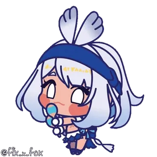 🥳 Paimon Genshin Impact whatsapp sticker
