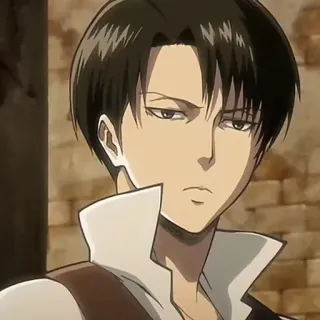 ⚔ Levi Ackerman Attack on Titan Anime, Attack on Titan, Levi, Ackerman telegram sticker