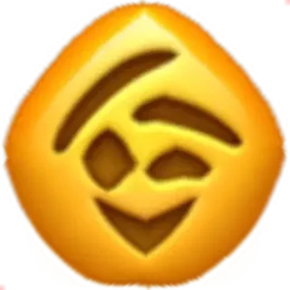 😉 emoji, clin d'oeil, joyeux, visage telegram sticker