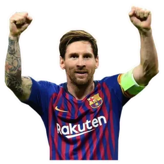 ✊ Lionel Messi 축구, 축구선수, 운동선수, 스포츠, 선수, 축하, FC 바르셀로나, 메시 telegram sticker