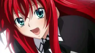 😄 Rias Gremory High School DxD Anime, High School DxD, Rias Gremory, capelli rossi, ragazza telegram sticker
