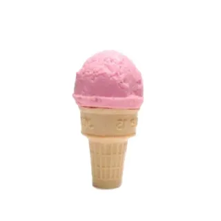 🍨 es krim, makanan penutup, makanan, camilan, cone, merah muda telegram sticker