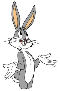 🙄 Bugs Bunny dibujos animados, conejo, conejo, Looney Tunes telegram sticker