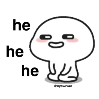☁ süß, Cartoon, Figur, lustig telegram sticker