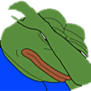 😭 Pepe the Frog pepe, frog, dab, meme telegram sticker
