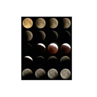 🌚 luna, fasi lunari, eclissi, astronomia, celeste, notte, spazio telegram sticker