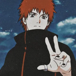 🔹 Sasori Naruto wind Anime, Sasori, Naruto, Akatsuki, Maître des marionnettes, Ninja telegram sticker
