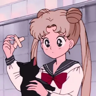 SAILOR MOON @anime_sticks :: @fStikBot telegram stickers