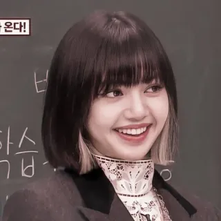 🐙 Lisa kpop, singer, Lisa, Blackpink, idol telegram sticker