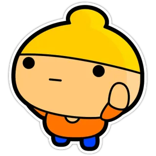 😲 dessin animé, personnage, autocollant, mignon, illustration telegram sticker