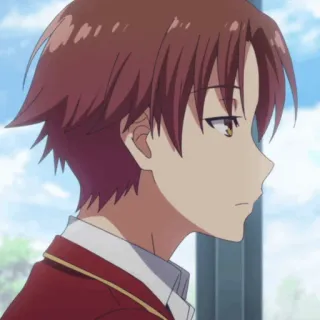 🎲 Kiyotaka Ayanokoji Classroom of the Elite Anime, Escola, Adolescente, Menino, Sala de aula, Elite whatsapp sticker