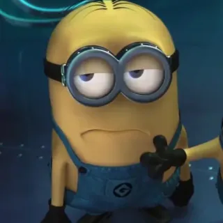 🍌 Minion Despicable Me Minion, Ich Einfach Unverbesserlich, Cartoon, Gelb, Figur telegram sticker