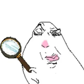 🧐 Wojak Meme telegram sticker