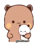 🌟 @MochiSticker beer, panda, schattig, sticker telegram sticker