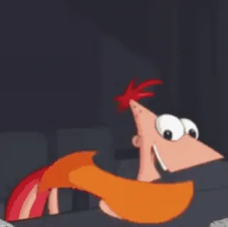 🤩 Phineas Flynn Phineas and Ferb dessin animé, animation, disney, phineas, phineas et ferb, souriant whatsapp sticker