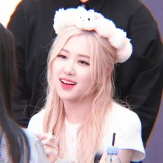 💖 Rosé Rosé, Blackpink, Sängerin, K-Pop, Idol, Promi telegram sticker