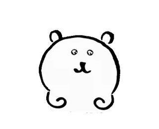 🥺 animal, chien, dessin animé, blanc, minimaliste, mignon telegram sticker