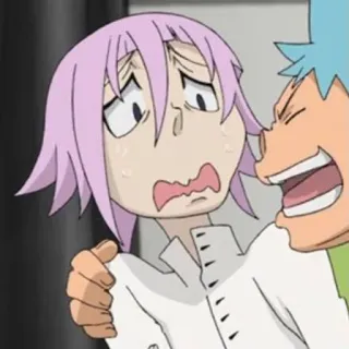 😰 Soul Eater anime, soul eater, cronas, blackstar telegram sticker
