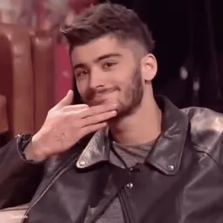 🥯 Zayn Malik 泽恩·马利克, 歌手, 名人, 肖像, 男人, 人 telegram sticker