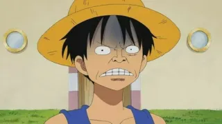 🖤 Luffy One Piece Anime, Manga, Lustig, Cartoon, Ausdruck, Charakter, Strohhut telegram sticker