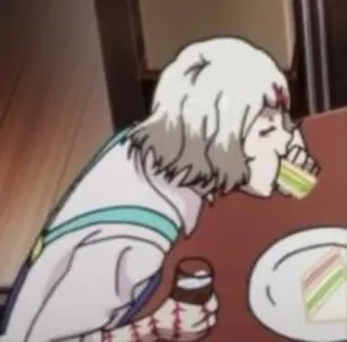 🪦 essen, anime, kuchen, dessert, lebensmittel telegram sticker