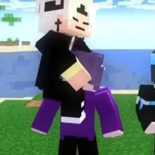 😶 Minecraft, Personaggio, Gioco, Avatar telegram sticker