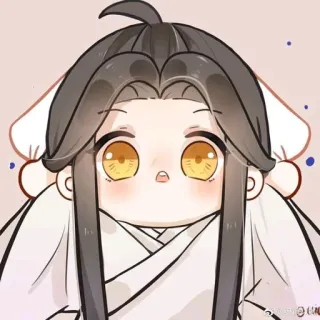 ❤️ Q版, 可爱, 卡通, 同人, 动漫, 漫画 whatsapp sticker