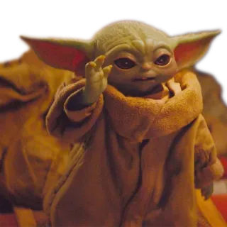 ✨ Baby Yoda The Mandalorian Baby Yoda, Grogu, Star Wars, The Mandalorian, Acara TV, Disney telegram sticker