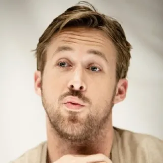 😙 Ryan Gosling diễn viên, chân dung, người nổi tiếng, đàn ông, người telegram sticker