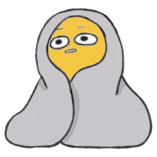 🛌 Emoji, Couverture, Personnage, Illustration telegram sticker