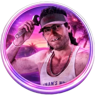 🔧 Trevor Philips Grand Theft Auto V Redwood telegram sticker