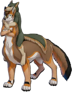🏇 Furry, Anthro, Wolf, Fuchs, Tier, Charakter telegram sticker