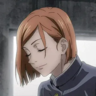 🙂 Nobara Kugisaki Jujutsu Kaisen anime, jujutsu kaisen, nobara kugisaki, character, female, manga, anime girl telegram sticker