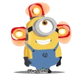 🚨 Minion, Moi, Moche et Méchant, Dessin animé, Personnage, Animation telegram sticker