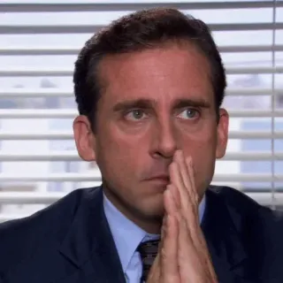 🗞 Michael Scott The Office lustig, fernsehserie, komödie, steve carell telegram sticker