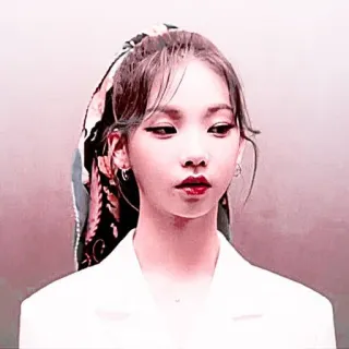 🔮 女性, ポートレート, 人物, アジア人, 韓国人, ファッション, メイク whatsapp sticker