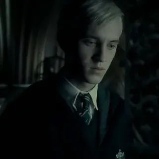🐍 Draco Malfoy Harry Potter draco malfoy, harry potter, slytherin, mago, personaje, película whatsapp sticker