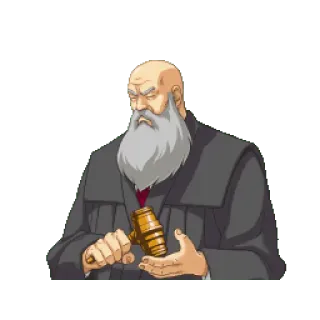 ACE ATTORNEY whatsapp stickers
