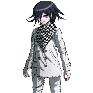😞 Kokichi Oma Danganronpa V3: Killing Harmony Аниме, Danganronpa, Кокичи Ома, Видеоигра telegram sticker