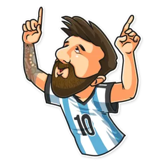 World Cup 2018 telegram stickers