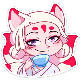Жрица Кумико (@TgSticker) telegram stickers