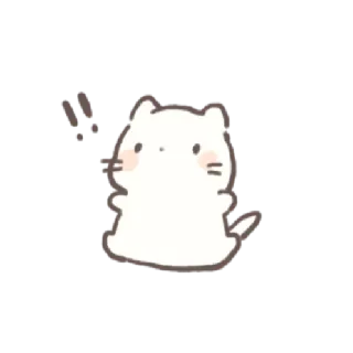 💌 猫, 可爱, 动物, 卡哇伊, 贴纸, 卡通, 宠物 telegram sticker