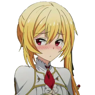 😖 Anime, Gadis, Kartun, Lucu, Karakter, Ilustrasi telegram sticker