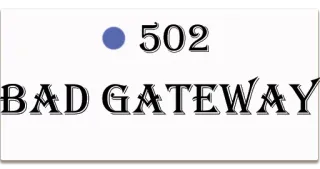 👊 BAD GATEWAY telegram sticker
